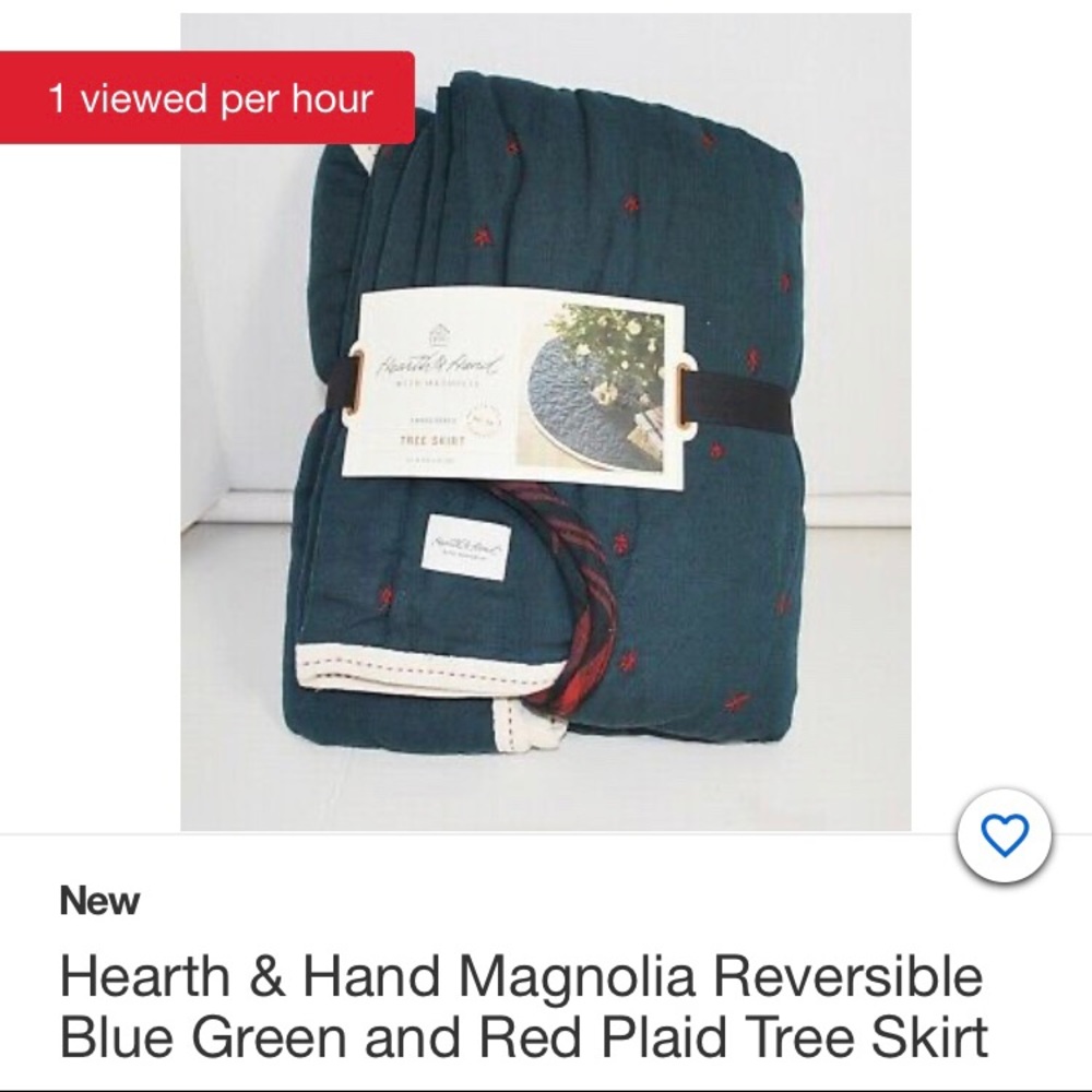 Hearth & Hand With Magnolia Tree Skirt